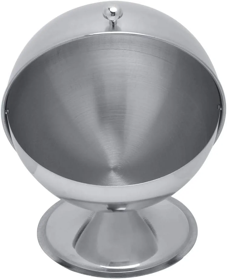 TOPINCN Stainless Steel Spice Condiment Seasoning Jar Box