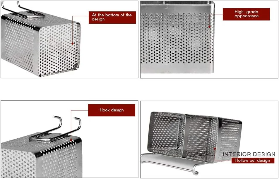 TOPINCN Stainless Steel Utensil Storage Holder, Kitchen Utensil
