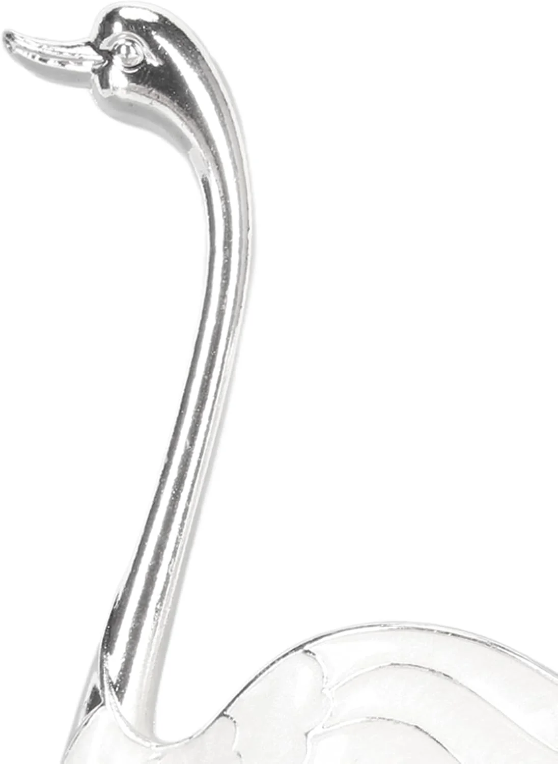 TOPINCN Swan Cutlery Set, Aluminum Swan Base Holder Teaspoon