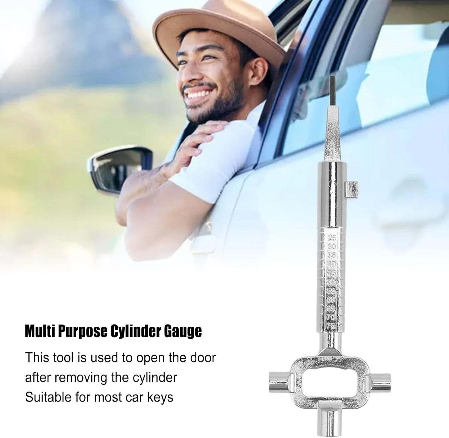 TOPINCN Tool, Multi Purpose Zinc Alloy Cylinder Cam