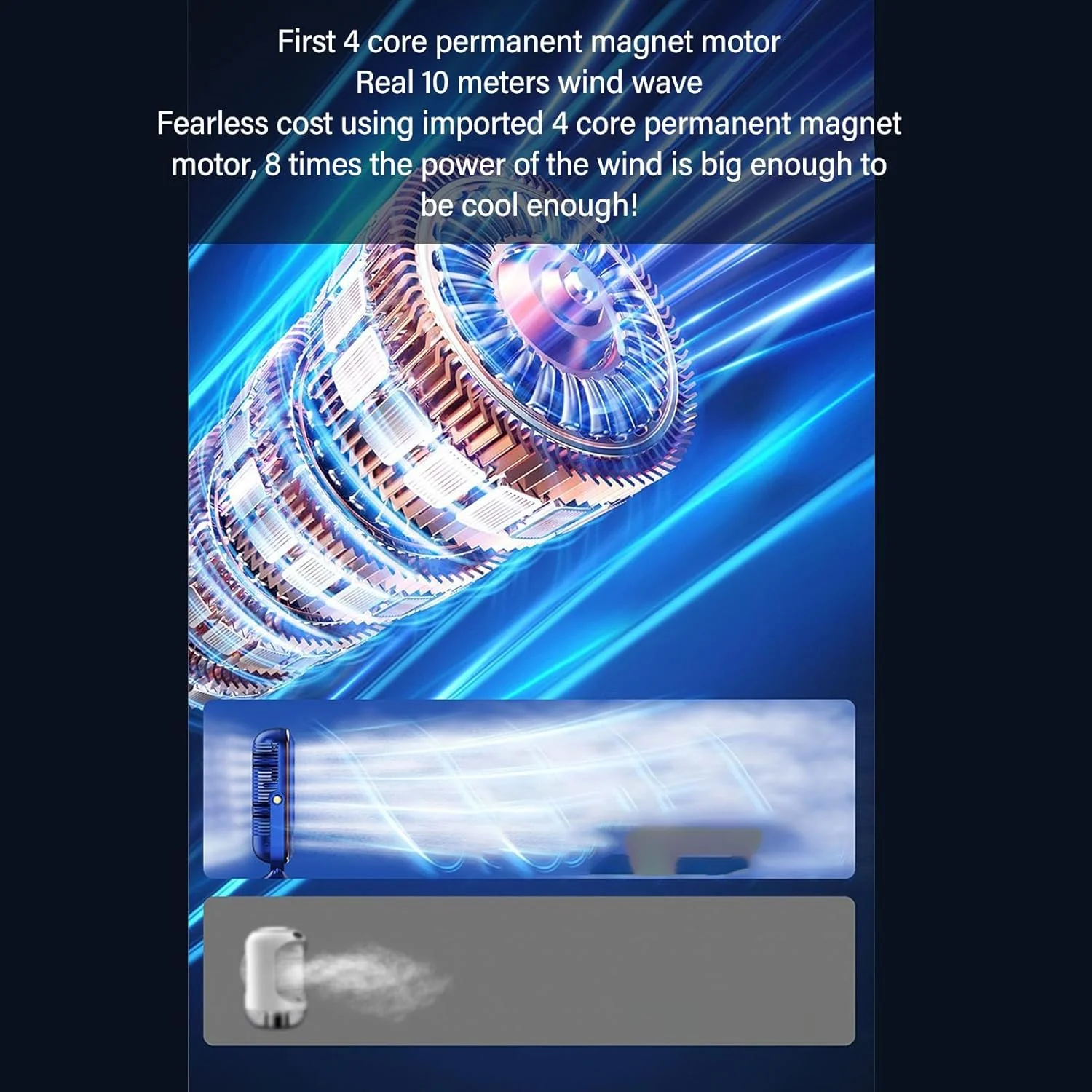 TOPINCN Tower Fan for Bedroom, Ultra Quiet Oscillating