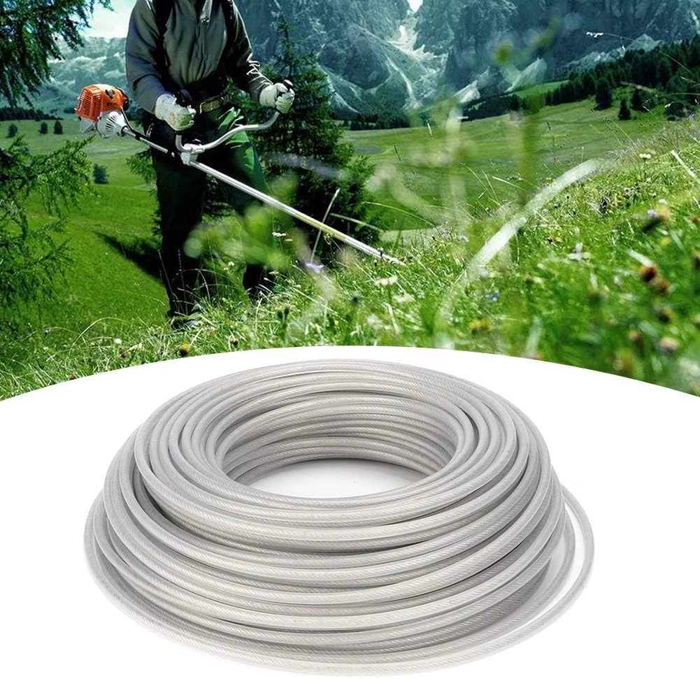 TOPINCN Trimmer Line, 60 Feet High Strength Steel