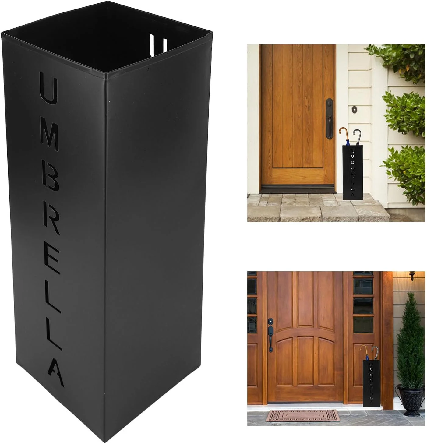 TOPINCN Umbrella Stand, Umbrella Holder for Entryway, Umbrella