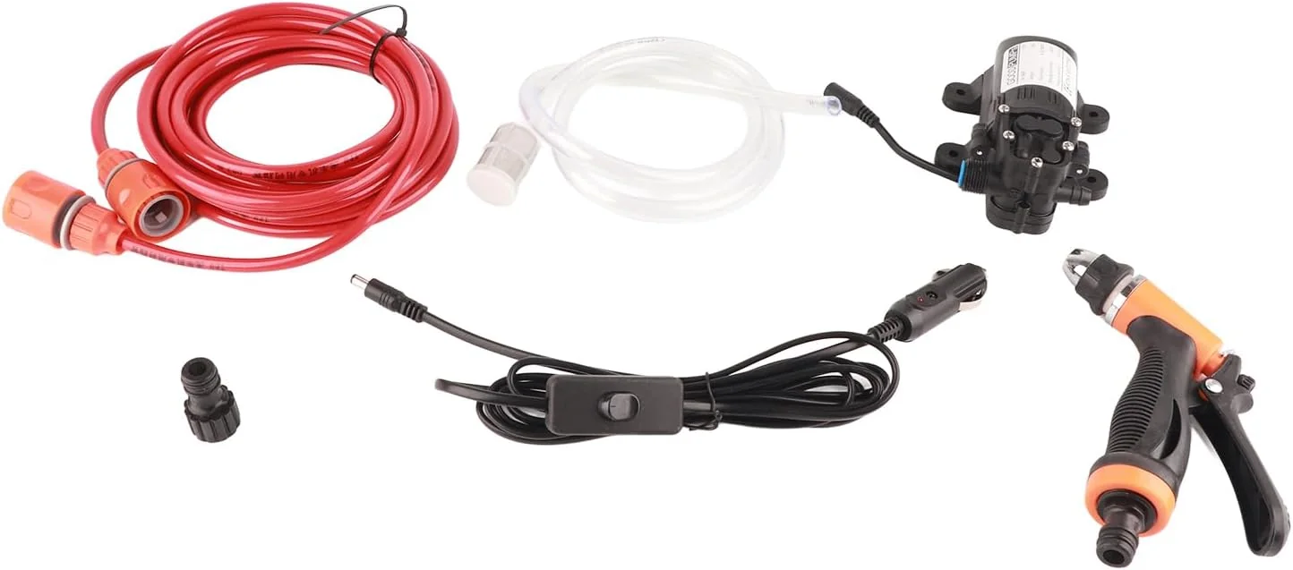 TOPINCN Water Pump, Portable Intelligent Electric Pressure Car Washer