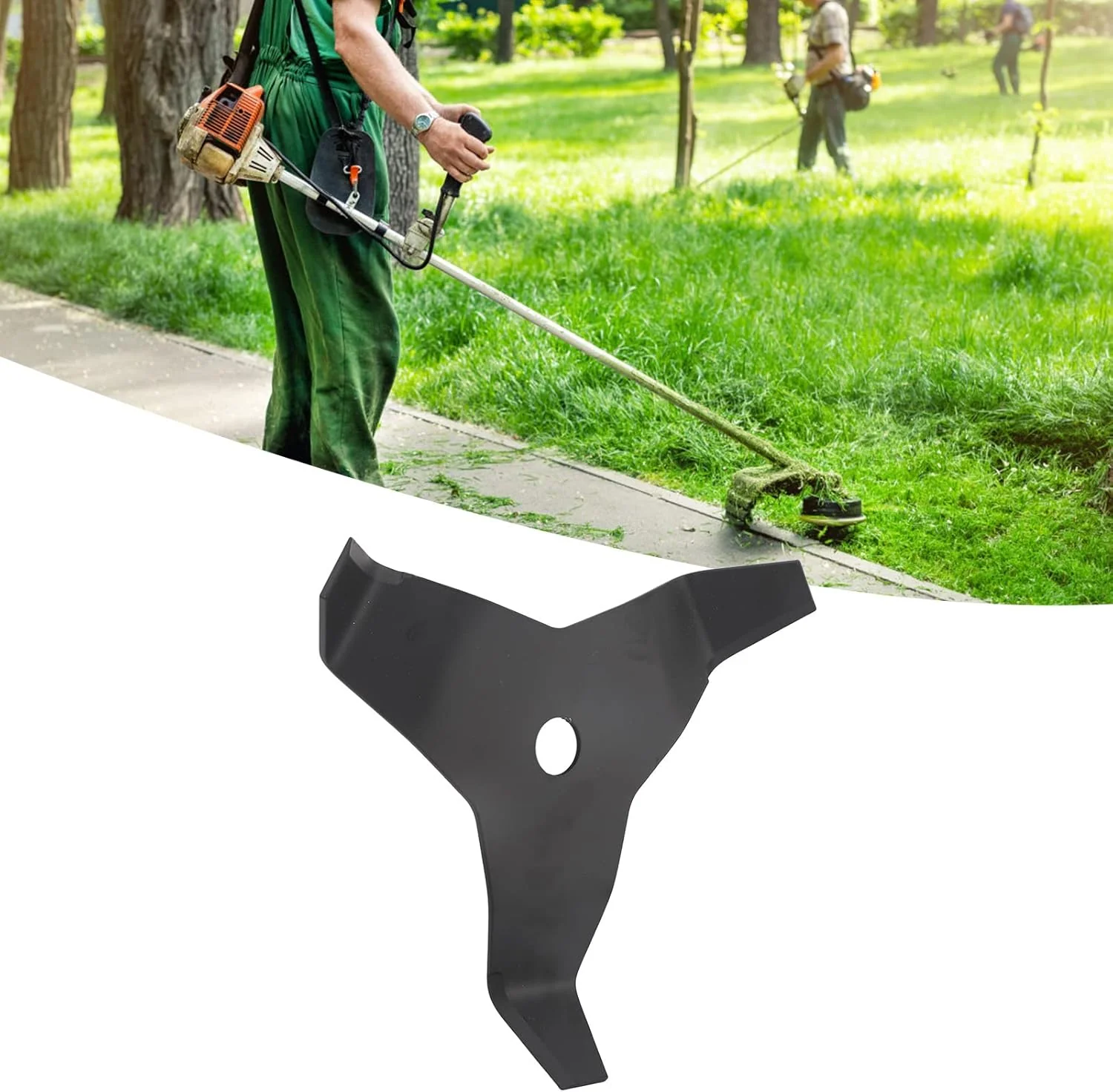 TOPINCN Weeds Eater Brush Cutter Blades High Carbon